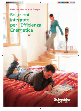 Soluzioni integrate per l`Efficienza Energetica