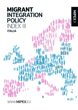 MIPEX. Migrant Integration Policy Index III