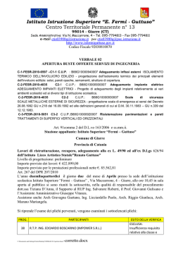 verbale 02 apertura buste - Istituto Istruzione Superiore "E. Fermi