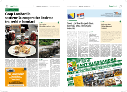 Articolo su Bergamo SOStenibile di luglio 2014