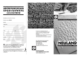 scarica il volantino - Associazione Calligrafica Italiana