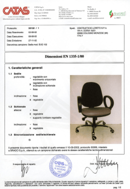 Rapporto protocollo 33132 - Centrufficio Loreto S.p.A.