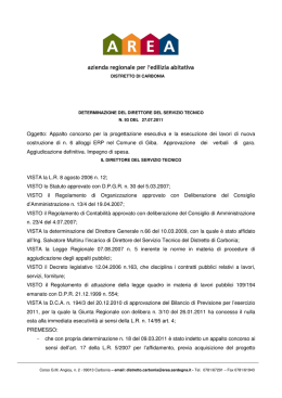 visualizza il documento - AREA - Azienda Regionale per l`Edilizia