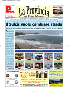 La Provincia del Sulcis Iglesiente n° 258