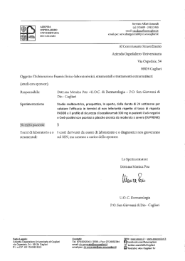 allegati sperimentazione SUPREME - Dott.ssa Pau