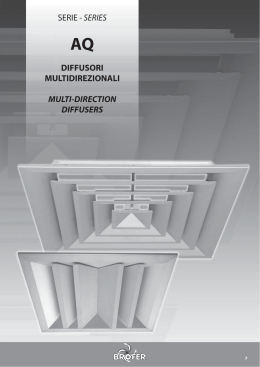 serie -series diffusori multidirezionali multi-direction diffusers