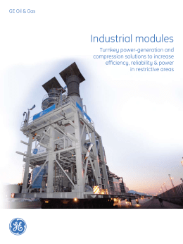 Industrial modules