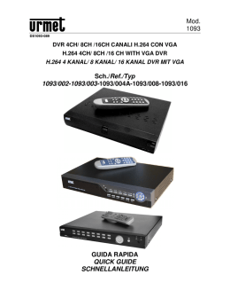 Mod. 1093 Sch./Ref./Typ 1093/002-1093/003-1093/004A