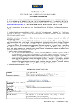 FinecoBank S.p.A. - Internal Use Only