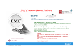 EMC Computer Systems Italia spa