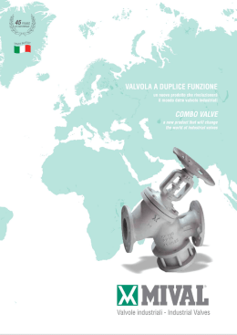 Valvole industriali - Industrial Valves