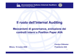 L`Internal Auditing