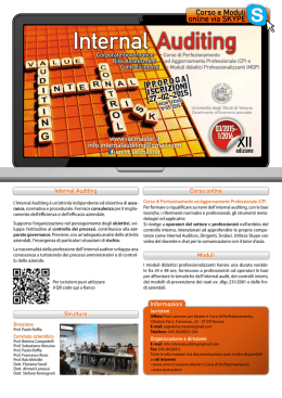 Internal Auditing