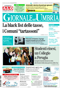 Testate giornalistiche varie del 19-03-2014