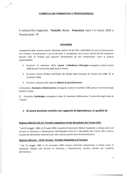 CV Taraschi Francesco