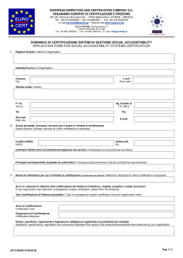 Application Form SA8000