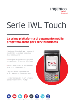 Depliant Serie iWL Touch