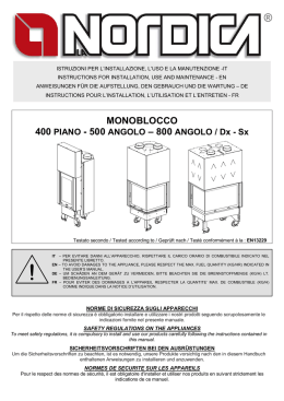 MONOBLOCCO 400 PIANO - 500 ANGOLO &ndash; 800