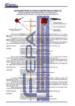 Cliccare per aprire scheda tecnica