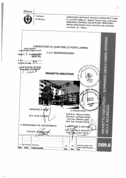 D09.6_Sommario degli oneri interni della sicurezza
