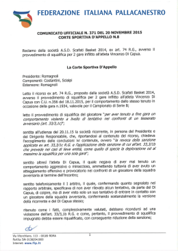 Visualizza - Centro studi di diritto, economia ed etica dello sport