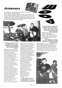 intervista - Perch&eacute; No?