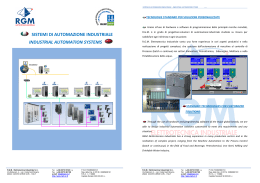 scheda tecnica - RGM Elettrotecnica Industriale