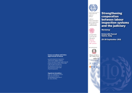 Strengthening cooperation between labour inspection systems