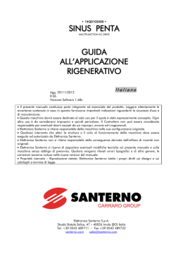 sinus penta guida all`applicazione rigenerativo
