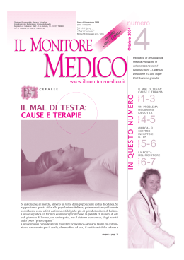 Ottobre 2004 - Il Monitore Medico