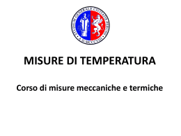 Misure Temperatura – def