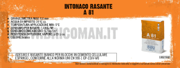 INTONACO RASANTE A 81