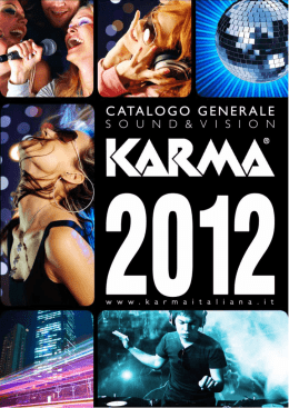 scarica catalogo completo 2012 KARMA