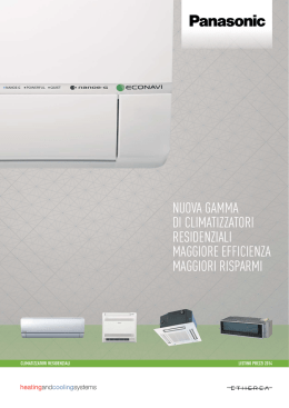 Listino Panasonic Residenziale