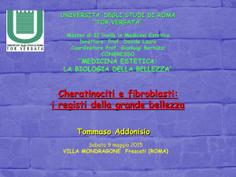 INVECCHIAMENTO CUTANEO - Medicina Estetica &ndash; Universit&agrave;