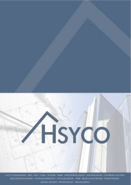 Brochure – HSYCO 3.3 (IT)