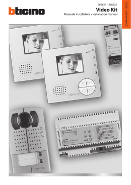 Video Kit - Parlofoon videofoon