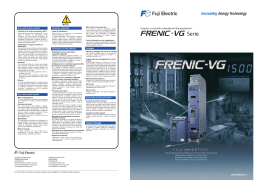 Opzioni - Fuji Electric Europe