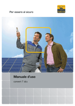 Manuale d`uso