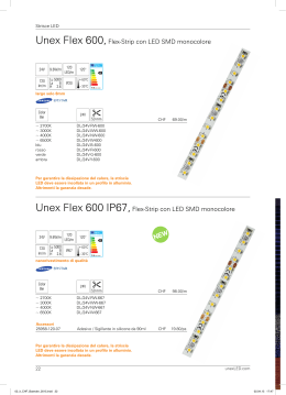 Unex Flex 600,Flex-Strip con LED SMD monocolore Unex Flex 600