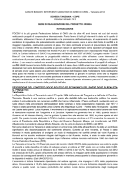 Tanzania (Iringa) - Cope Cooperazione Paesi Emergenti