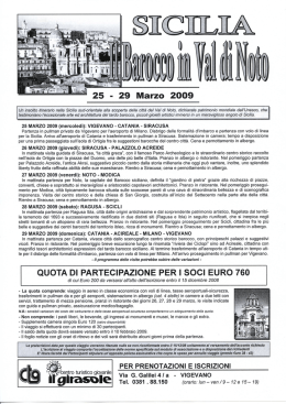 Un insolito itinerario nella Sicilia sud