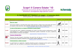 Scopri il Coner0 2010 - calendario