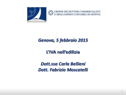 Slide lezione del 05.02.2015
