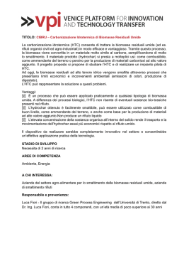 Scarica l`elenco dei progetti disponibili