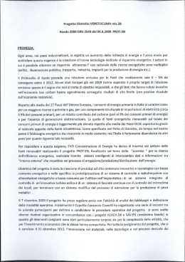 relazione - Consorzio Coverfil