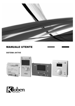 Manuale utente sistema Aktive