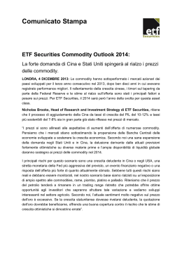 () - ETF Securities