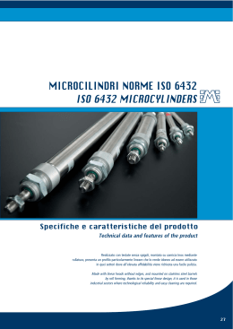Microcilindri ISO 6432