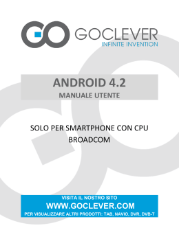 android 4.2 manuale utente